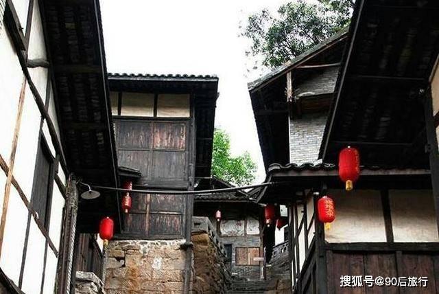冬季打卡海宁尖山观音寺,遇见漂亮的落日晚霞